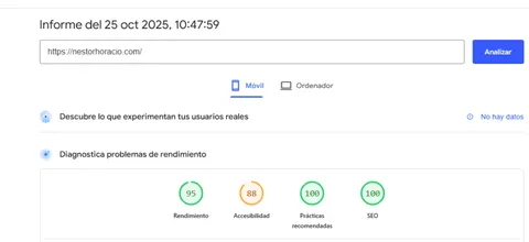 Mi Guía Definitiva: Cómo logré un 95 en PageSpeed Móvil con Divi y LiteSpeed